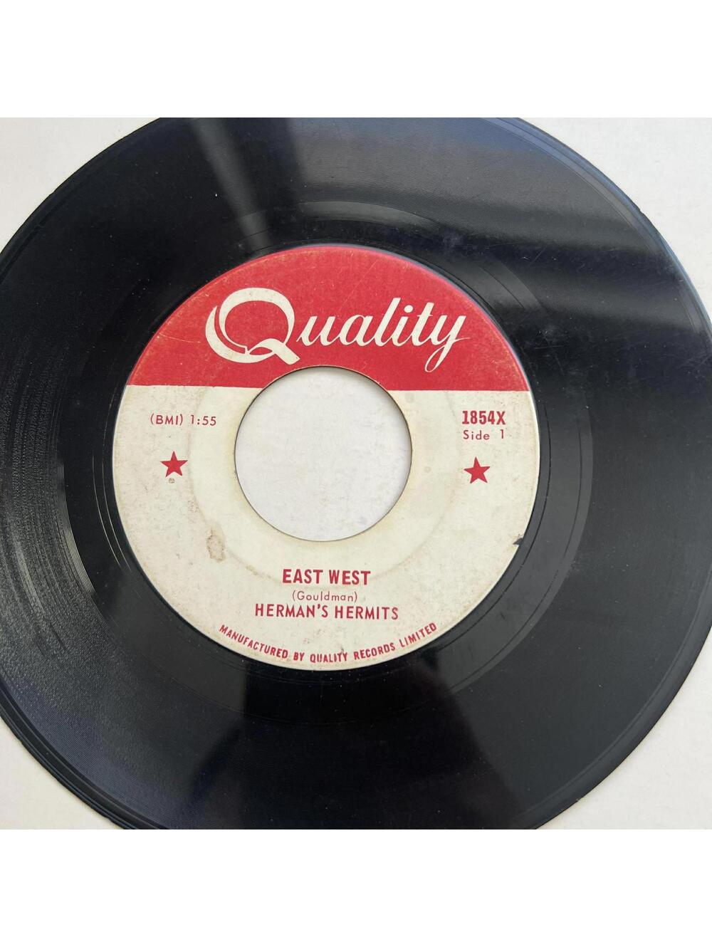 Herman's Hermits – East West/What Is Wrong What Is Right 45rpm Vinyl Record R49